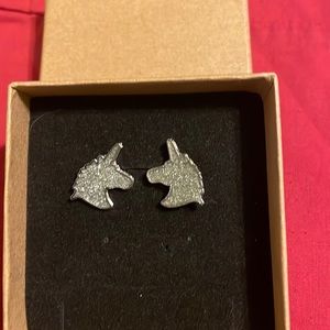 Sparkly Unicorn Earrings
